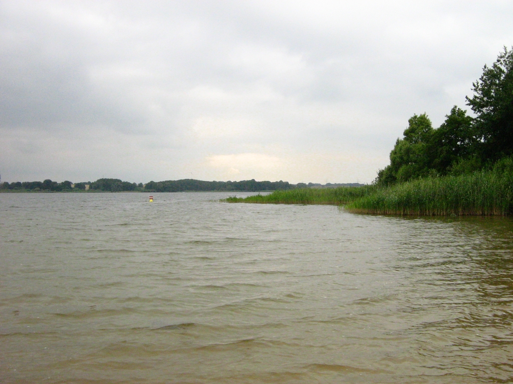 Der Fleesensee im Landkreis Mecklenburgische Seenplatte